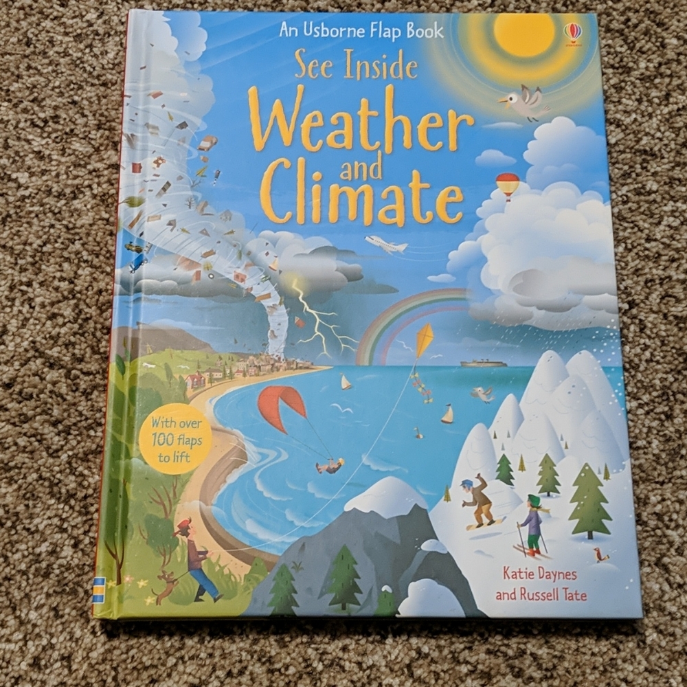 Usborne Flap Book See Inside Weather and Climate
